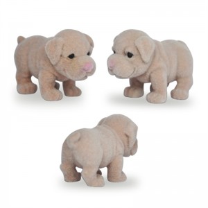 WJ3003-WJ3004 Happy Dog Collection Mini PVC Speelgoed