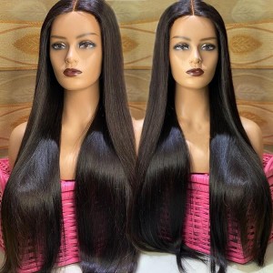 Transparent HD Lace Front Wig Virgin Cuticle Aligned Адам чачы