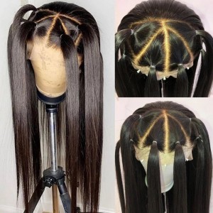 Wholes High Quality 100% Human Hair HD Lace Front Wig