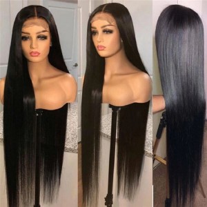 180% density pre plucked lace wigs frontal closed សម្រាប់ស្ត្រី