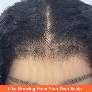 13X4 Lace Mberi Wigs Ine Afro Kinky Edges Hairline