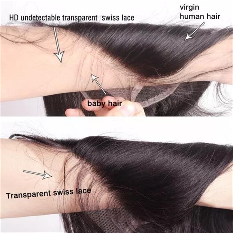 HD nėrinių perukas vs.Skaidrus nėrinių perukas, kaip išsirinkti?