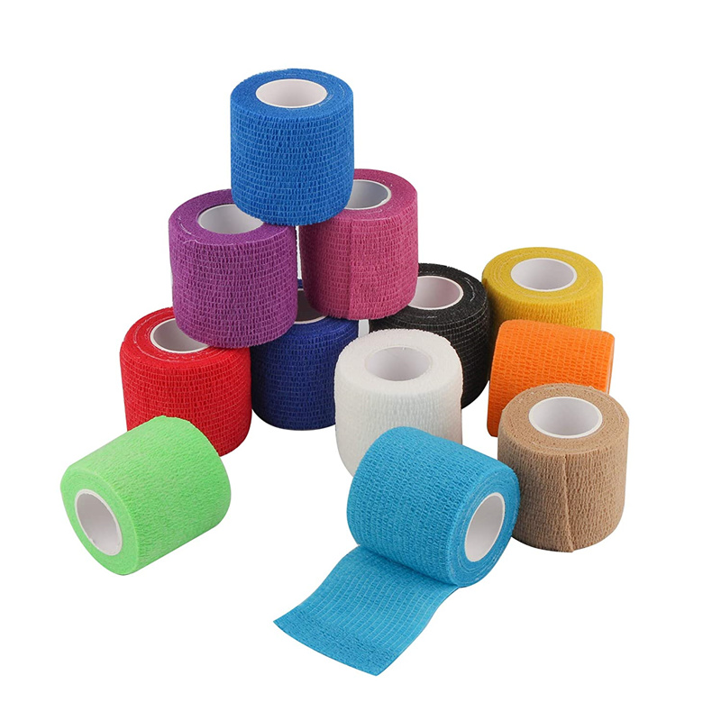 Bandage Cohesive Elastic Colorful Bandage