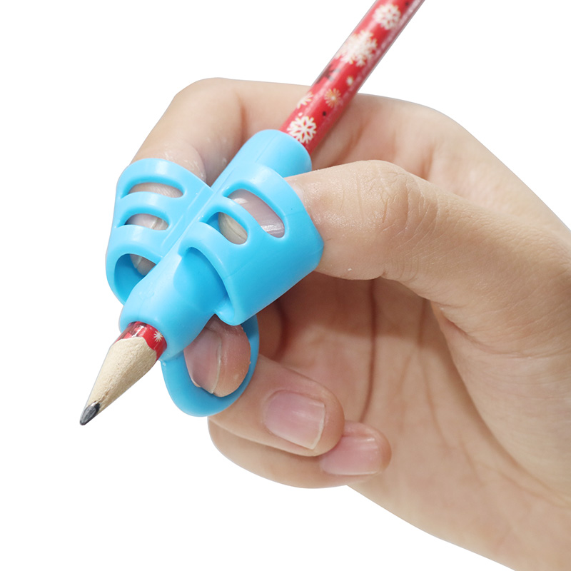 Professionelt værktøj Silikone blyantgreb til at hjælpe folk med at rette håndskrift måde