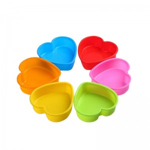 Silicone Mould Cake Baking Cup 6-Cavity Tulip Paj Muffin Cake Pans Mould