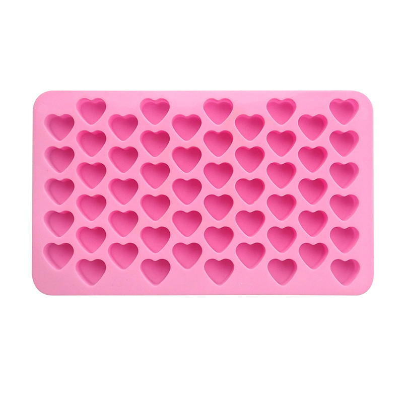 Mould Cèic Silicone Mould Heart Popsicle 3D Cruth cridhe Mould Chocolate Mould