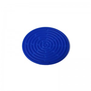 Silicon Rubber Bar Counter Protective Mat Coaster Stylish Drink Water Cup Holder Round Silicone Cup Mat
