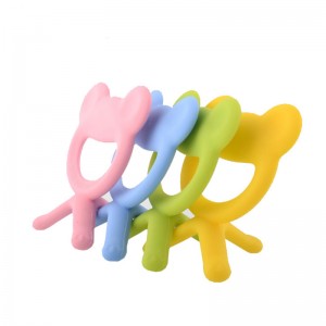 Chewable Toy Waterproof Wholesale High Quality Silica Gel Material Food Grade Baby Toy Teether