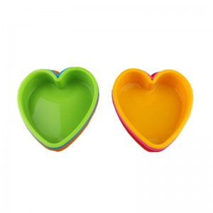 ผู้ผลิตภาชนะขายส่งราคาจีน - อลูมิเนียมรูปหัวใจโลหะผสม / กระทะเค้ก / กระป๋องเค้ก / แม่พิมพ์เค้ก