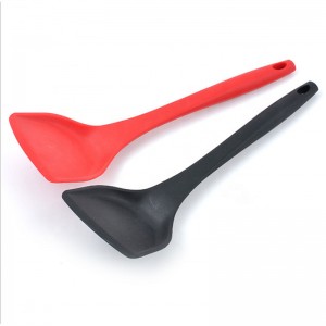 China Wholesale Ice Cube Shape Suppliers - Heat Resistant Fried Shovel Home Cooking Helper Egg Turner Kitchen Spatulas Silicone – Weishun
