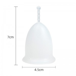 Feminine Hygiene Products Wholesale OEM Packaging Ladies Period Cups Soft Silicone Menstrual Cup