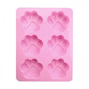Silicone Mold Cake Baking Cup 6-Cavity Tulip Ruva Muffin Cake Pans Mold