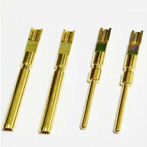 OEM OED Female Male solid Nickel Crimp Terminal Pins