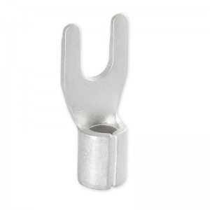 Insulated flange spade terminals _ Male Non-Insulated Blade Locking Spade RNB1.25-3