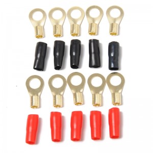 Auto Electric Copper Motor Terminal Battery Ring Wire Harness Connectors Crimp Terminal