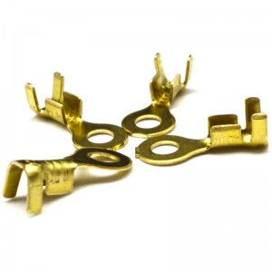 Metal Stamped Automotive Connector Brass Terminal Connector _ Plug Spring Terminal_