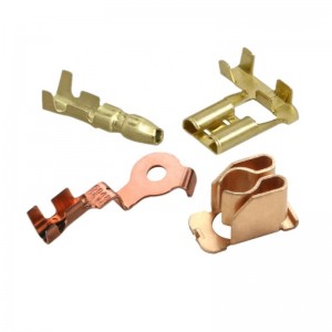Speed Precision Stamping Sheet Metal Copper Brass Nickel Spring Steel Terminal, Bracketry, Clamps