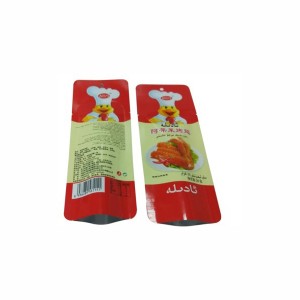 China package supplier Retort 3 sides seal pouch
