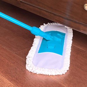 Lazy Cleaning Suuri litteä moppi Kotitalouksien mikrokuituliina lattiamoppi