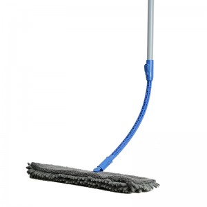 Chenille Extendable Mop Magic Bendable Flex Mop 360 Հանրաճանաչ կենցաղային մաքրող շվաբր