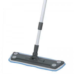 Cleaner Mop Microfiber Flat Mop With Long Telescopic Mop Handle for House Cleaning