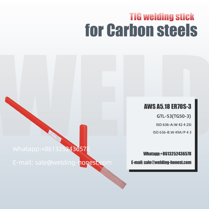 Acciai ad alto tenore di carbonio TIG ER70S-3 Fabbricazioni di guarnizioni