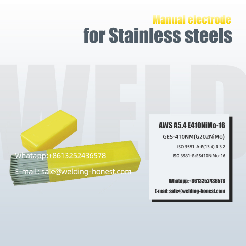 Stainless Steels Manwal Elettrodu E410NiMo-16 issaldjar FPSO offshore