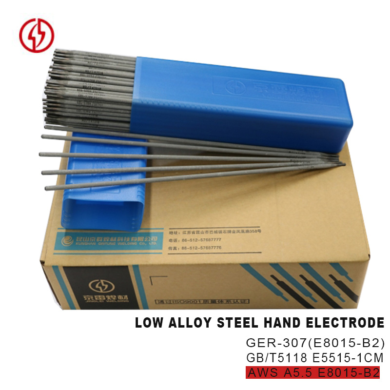 AWS E8015-B2 Low-alloy steels Metal powder welding wire ဂဟေဆော်နည်းများ
