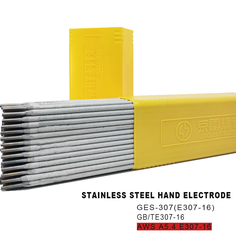 AWS E307-16 Stainless steels Manwal nga electrode Welding nga mga materyales