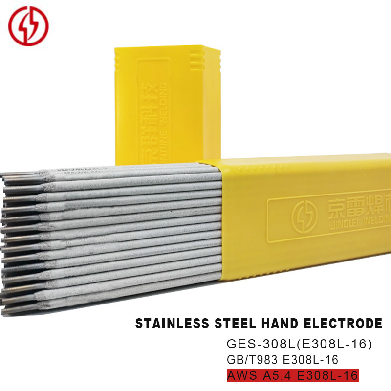 AWS E308L-16 Çelikë inox Materialet manuale të fabrikimit të saldimit me elektrodë