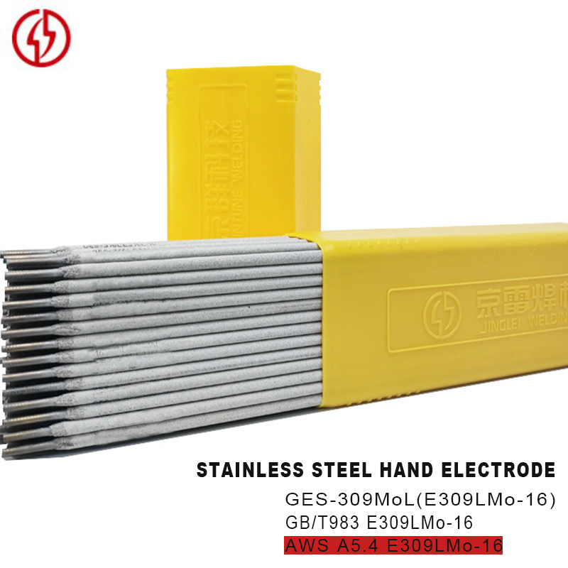 AWS E309MoL Stainless steels Manual electrode weld fabrication data