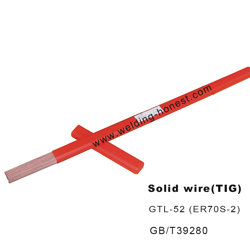 Dur Carbon Uchel TIG ER70S-2 Ategolion weldio gwifren solet