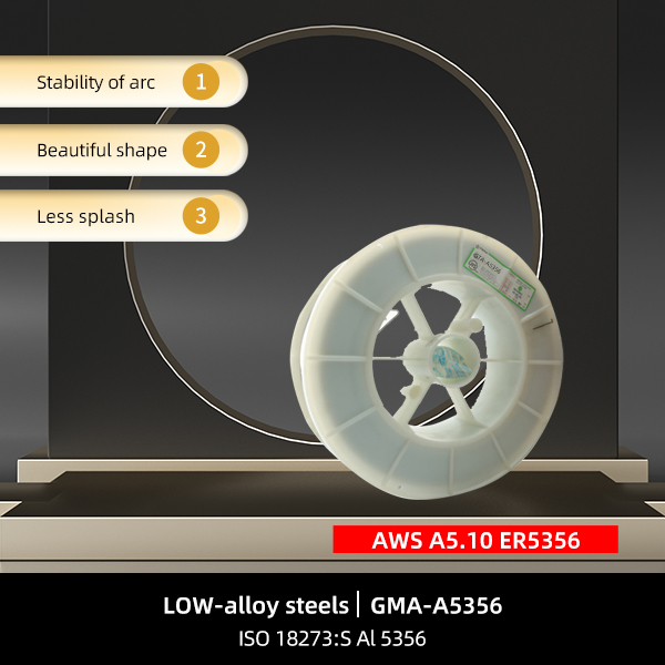 Aws A5.10 Er4043 5356 Alsi12 MIG वेल्डिंग वायर अॅल्युमिनियमसाठी विनामूल्य नमुना