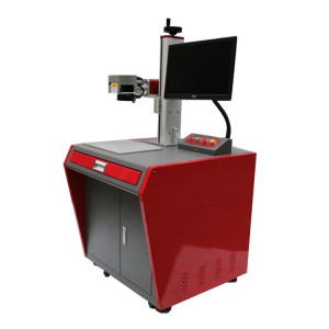Машина за ласерско обележување на влакна со длабоко гравирање од 100w