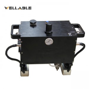 Sumber pabrik China Deep Engraving LCD Control DOT Peen Marking Machine ing Metal
