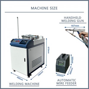 Stroj za lasersko zavarivanje vlakana