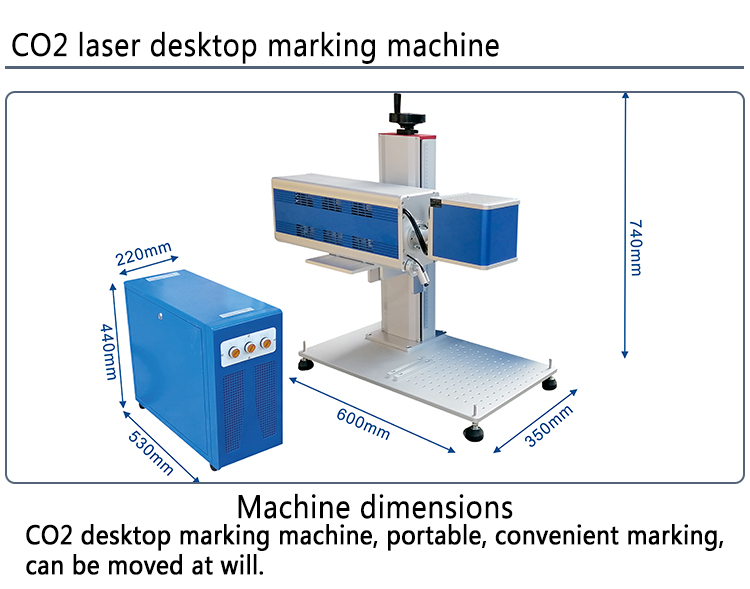 Co2 Laser marking inji engraving inji