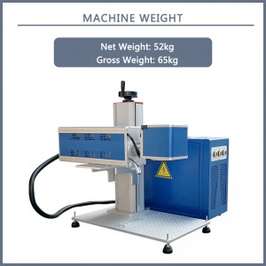Co2 lasermarkeermachine voor metalen buizen