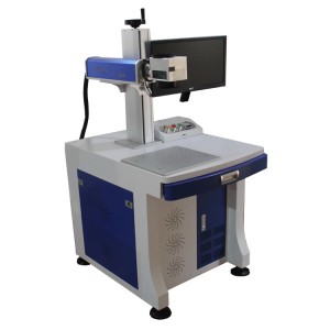 stolni stroj za lasersko označavanje vlakana s računalom