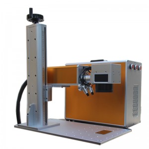 Fabrikant split fiber lasermarkeermachine