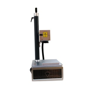 metal için profesyonel fiber lazer markalama makinesi