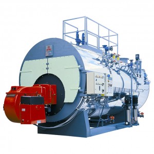 Automatisk 1- 20 tons industriolie gasfyret dampkedel