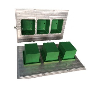 Aluminum EPS molde alang sa foam packaging box production