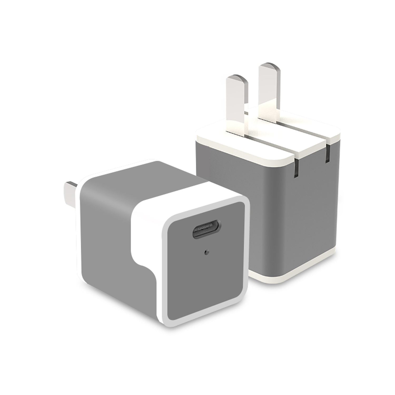 Adaptador de corriente portátil de carga rápida de 20 W para iPhone