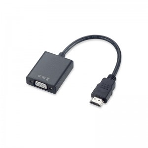 HDMI to VGA converter with 3.5mm audio