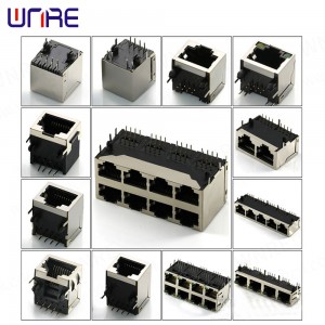 Discount Price Heavy Duty Zip Ties - 8p8c rj45 rj11 Modular Plug Cable Connector PCB Mount Jack Female Socket Network Interface Cable RJ45 Connector – Weinuoer