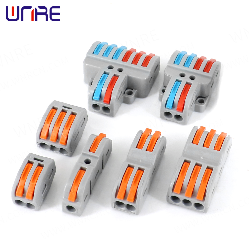 I-Fast Wire Cable Connectors I-Spring Splicing Wiring Connector I-Push-in Terminal Block