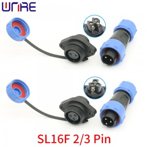 Connettore SL16 Aviation Plug Connector IP68 SP Plastic Waterproof Cable Connector