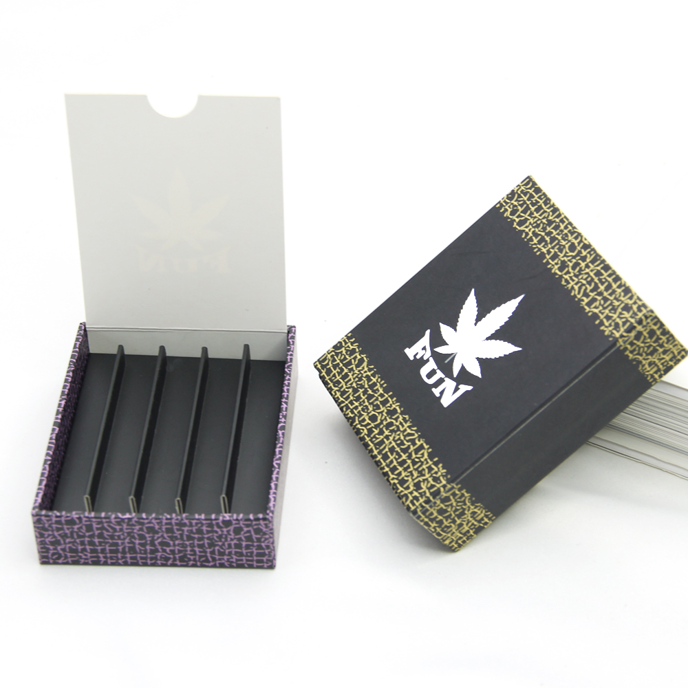 Emballage personnalisé d'étui à cigarettes de style tiroir (paquet de 5)