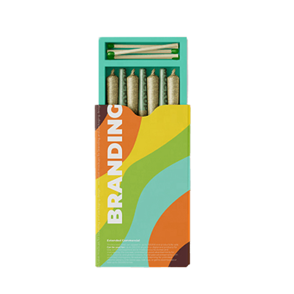 Individualizuotas spalvingas iš anksto suvyniotas pakavimo cigarečių dėžutės dėklas (4 vnt.)